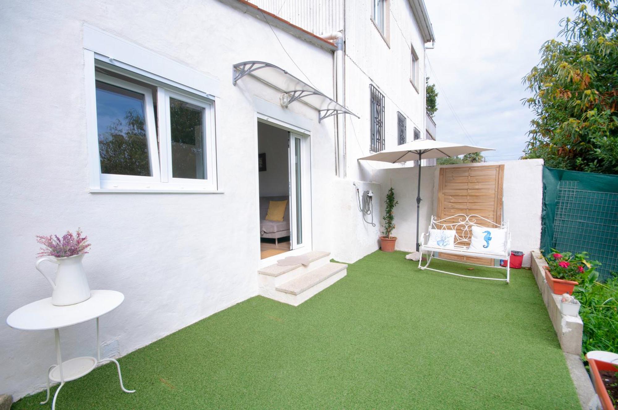 Ferienwohnung Acogedora Minicasa En Entorno Rural A 1200 M De La Catedral Santiago de Compostela Exterior foto