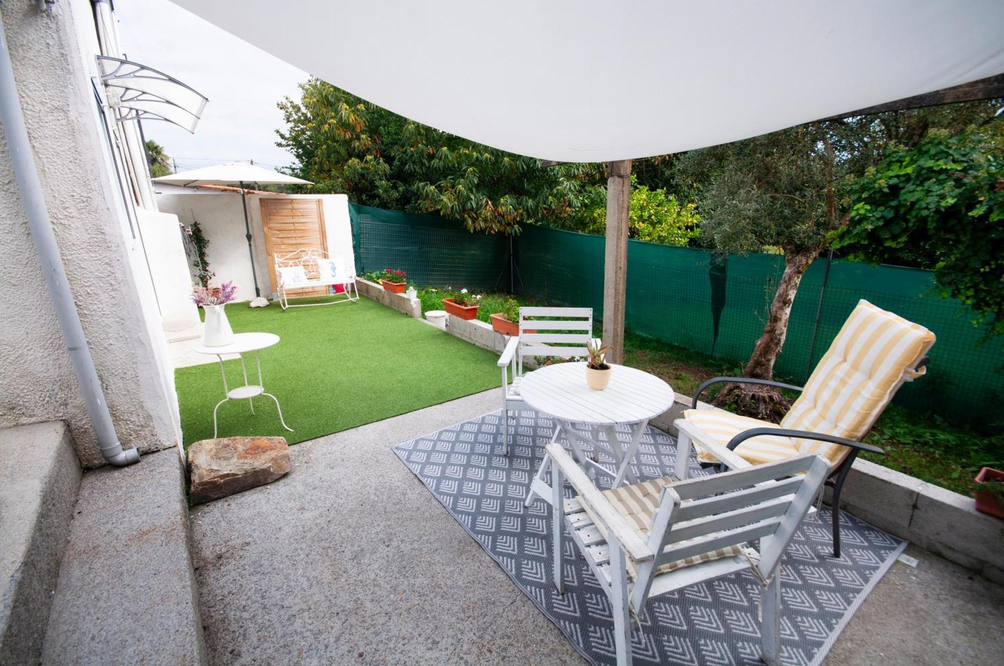 Ferienwohnung Acogedora Minicasa En Entorno Rural A 1200 M De La Catedral Santiago de Compostela Exterior foto